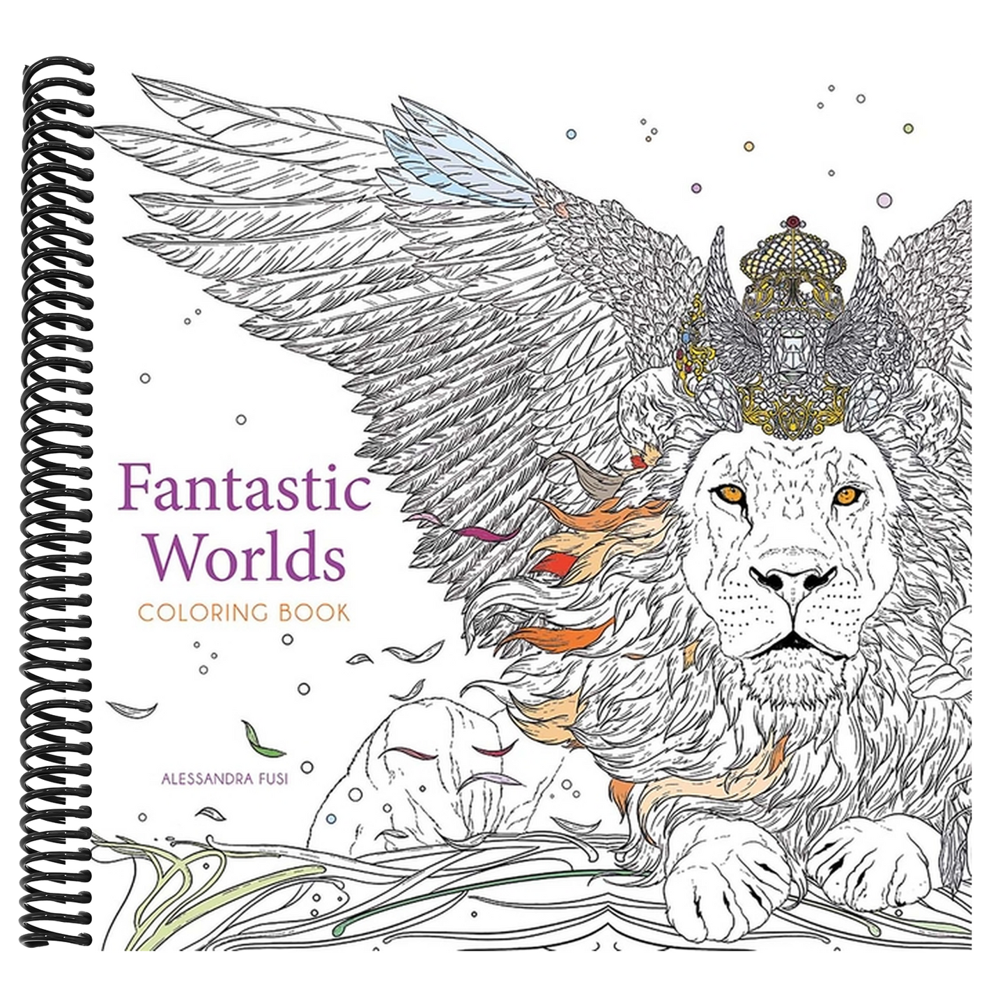 Fantastic Worlds Coloring Book