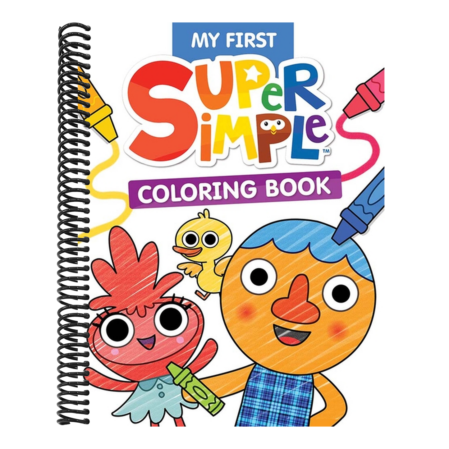My First Super Simple Coloring Book