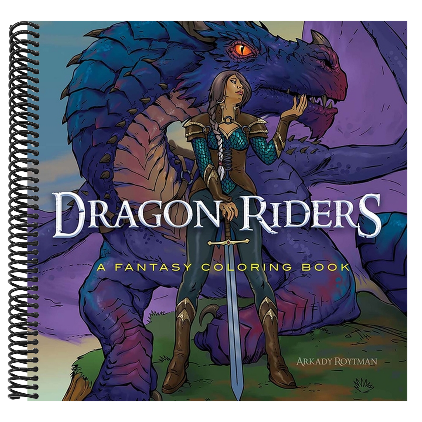 Dragon Riders: A Fantasy Coloring Book