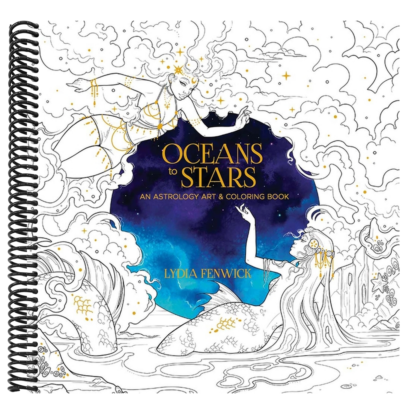 Oceans to Stars: An Astrology Art & Coloring Book