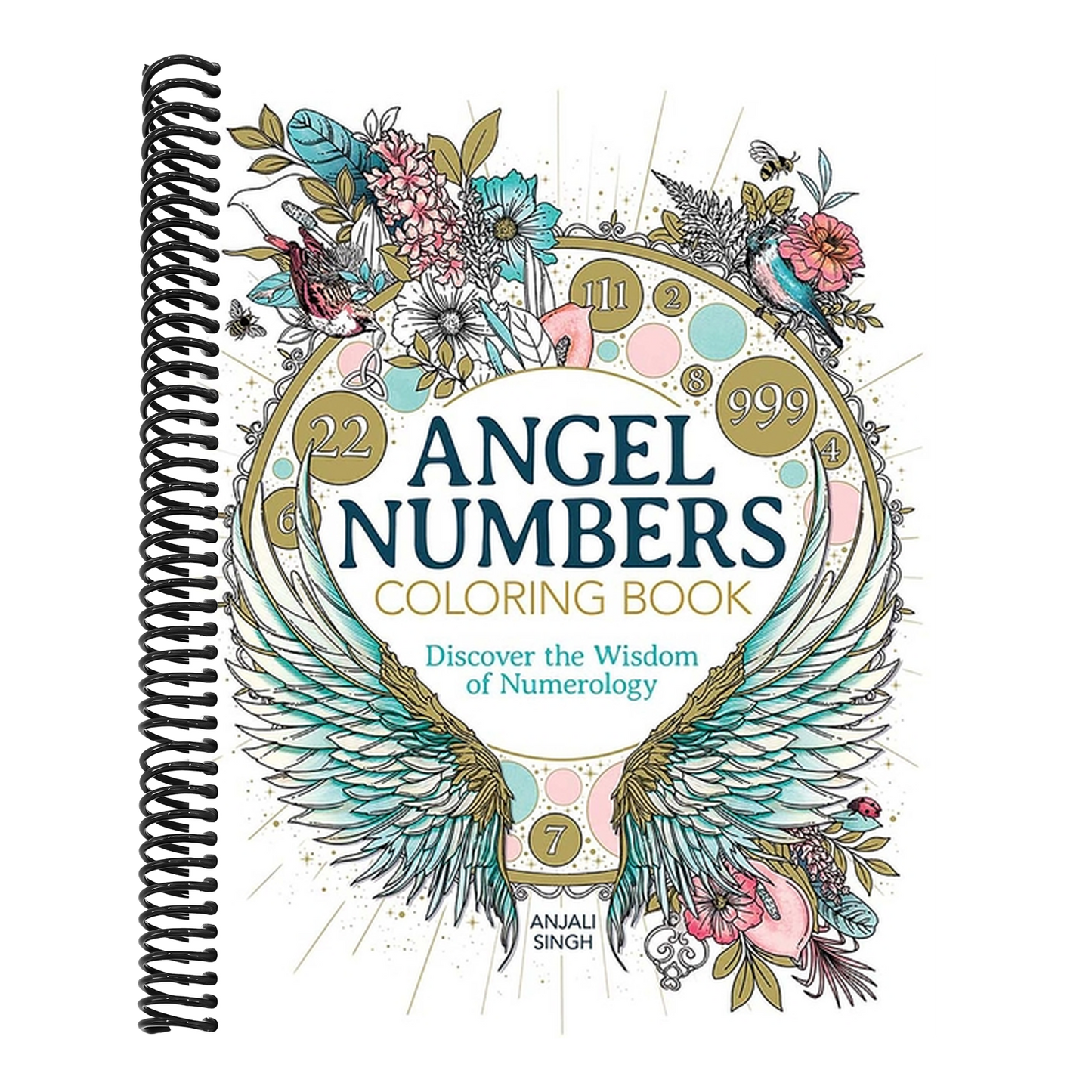 Angel Numbers Coloring Book: Discover the Wisdom of Numerology