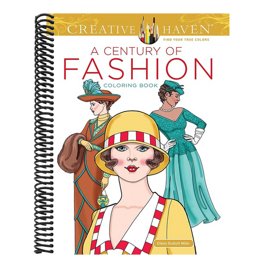 Creative Haven a Century of Fashion Coloring Book