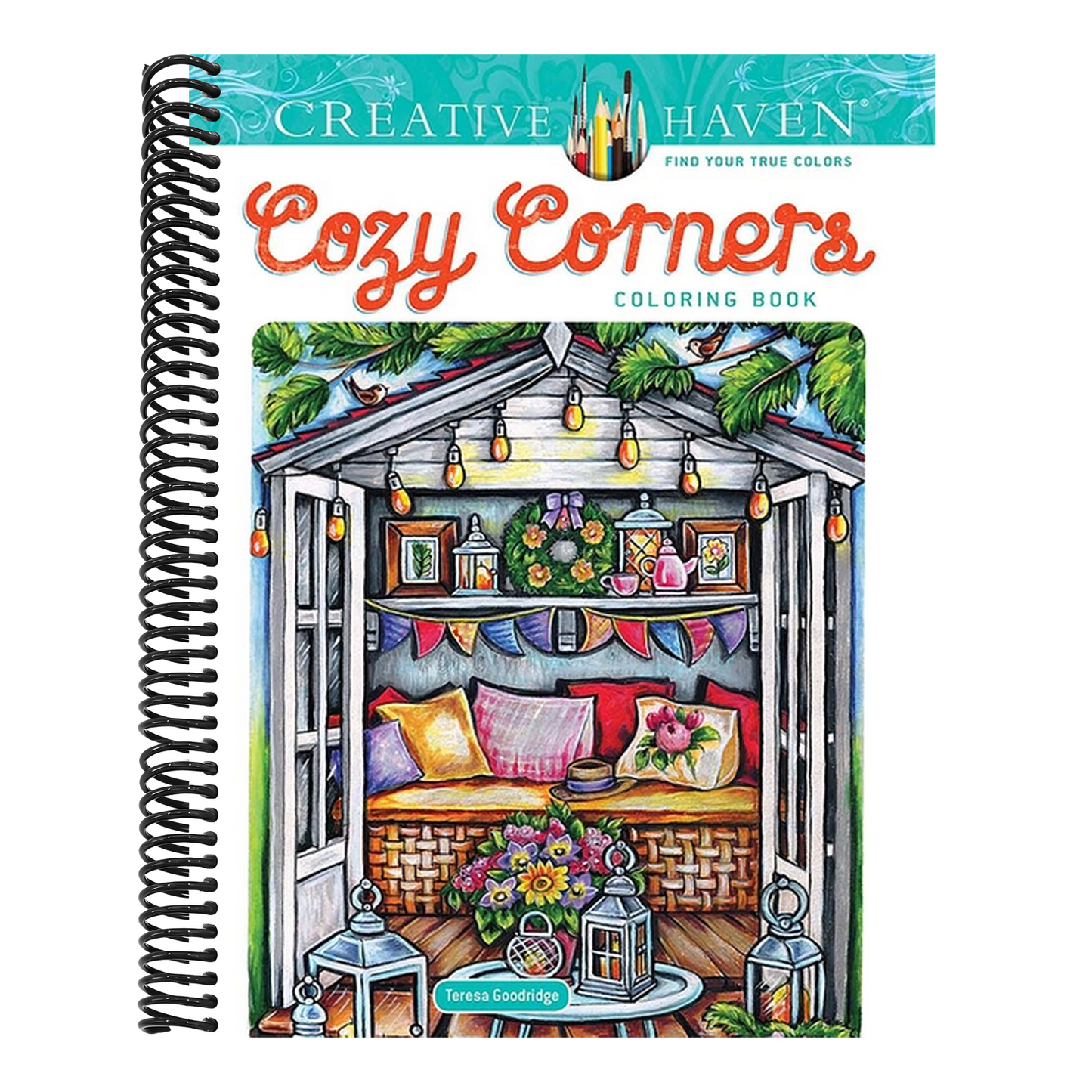 Creative Haven Cozy Corners Coloring Book