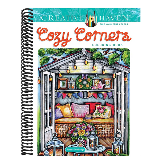 Creative Haven Cozy Corners Coloring Book