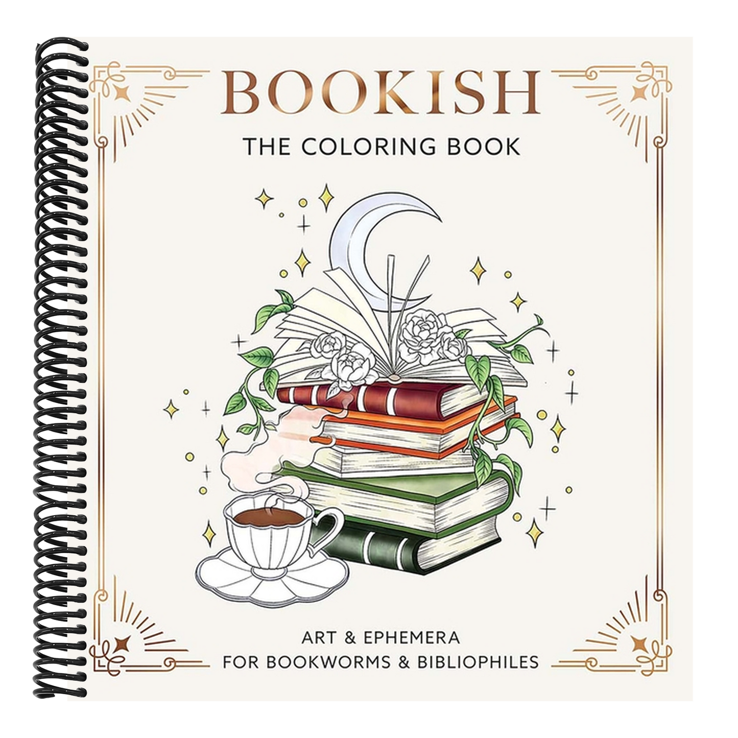 Bookish: The Coloring Book (Art & Ephemera for Bookworms & Bibliophiles)