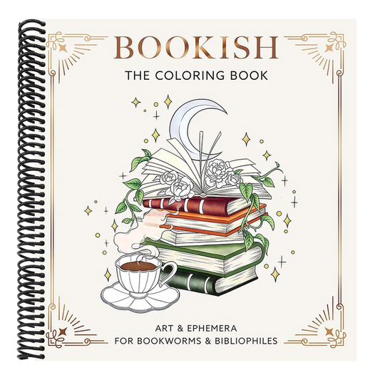 Bookish: The Coloring Book (Art & Ephemera for Bookworms & Bibliophiles)