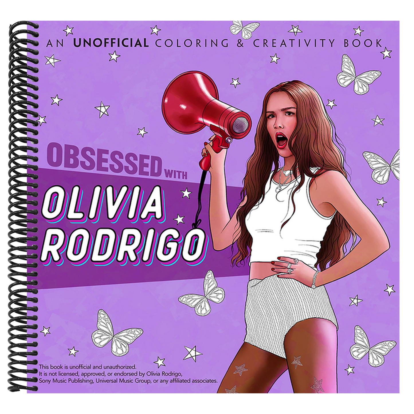Obsessed with Olivia Rodrigo: An Unofficial Coloring & Creativity Book