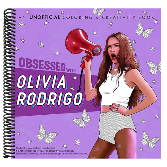 Obsessed with Olivia Rodrigo: An Unofficial Coloring & Creativity Book