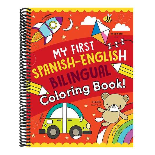 My First Spanish-English Bilingual Coloring Book!