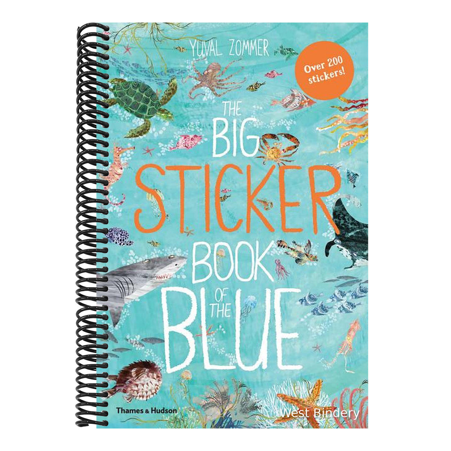 The Big Sticker Book of the Blue
