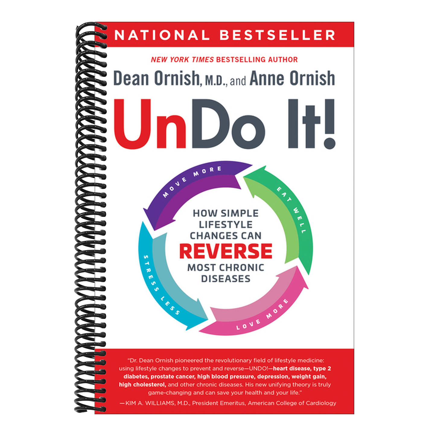 Undo It!: How Simple Lifestyle Changes Can Reverse Most Chronic Diseases (Spiral Bound)
