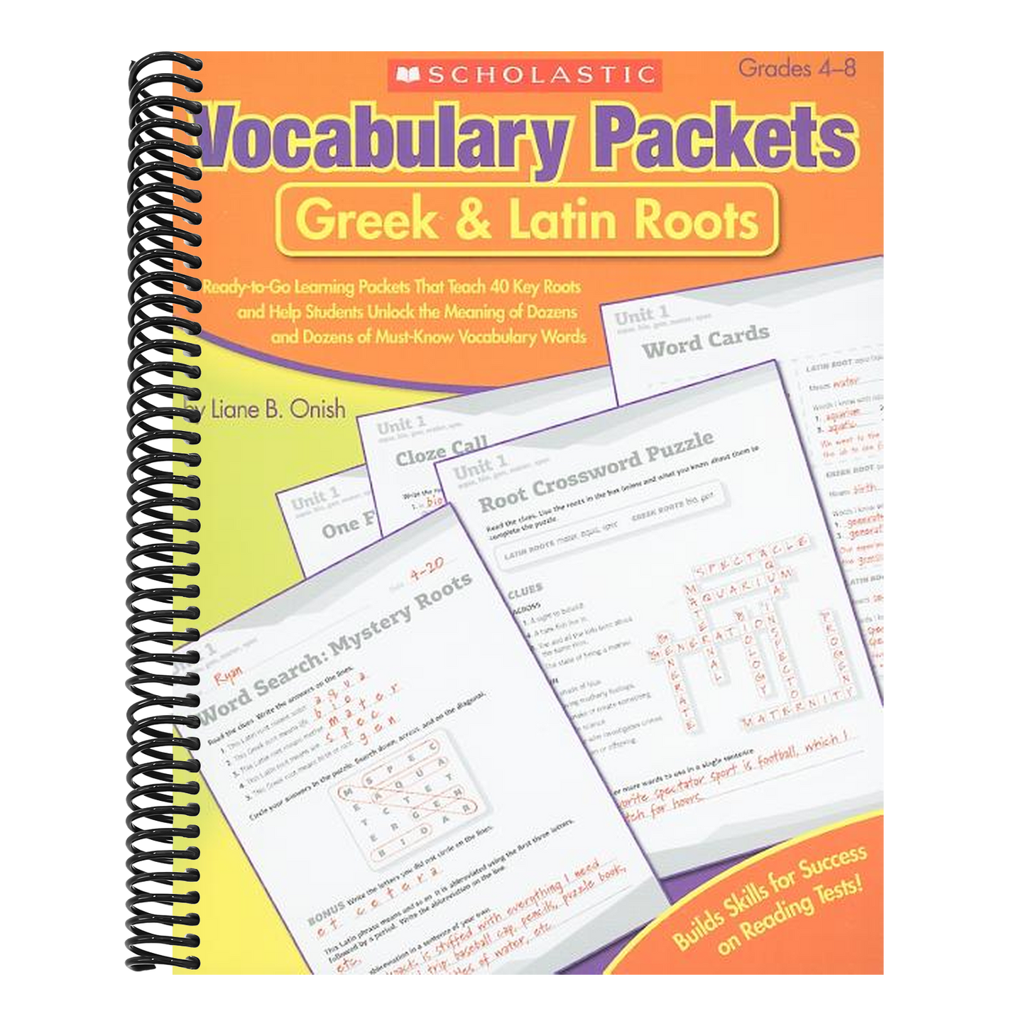Vocabulary Packets: Greek & Latin Roots (Spiral Bound)