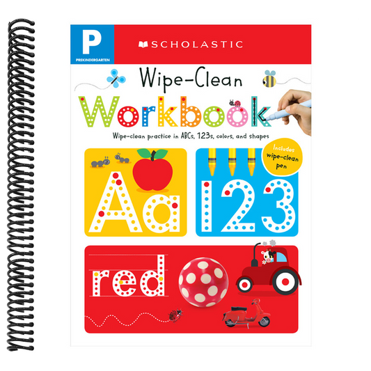 Pre-K Wipe-Clean Workbook: Scholastic Early Learners (Wipe-Clean) (Scholastic Early Learners)
