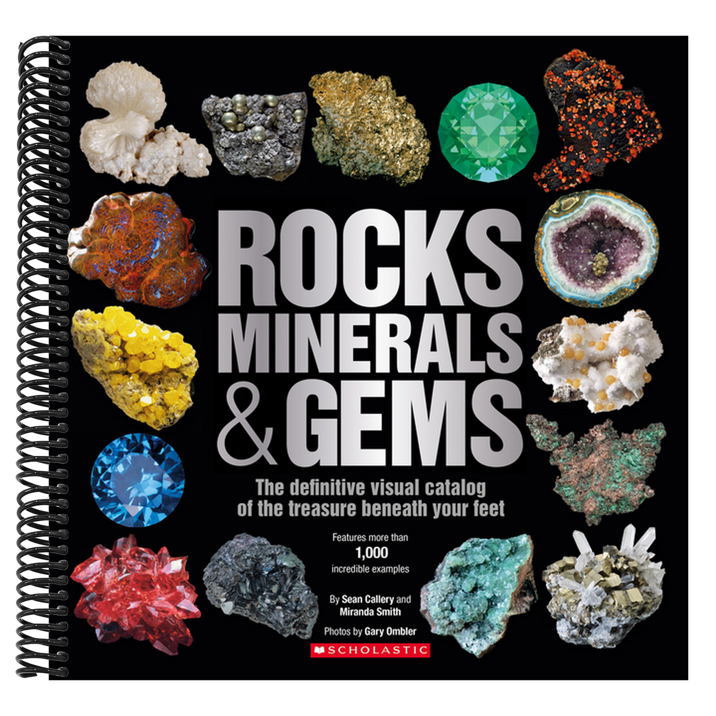 Rocks, Minerals & Gems (Spiral Bound)