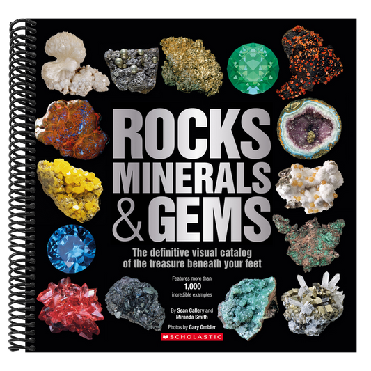 Rocks, Minerals & Gems (Spiral Bound)