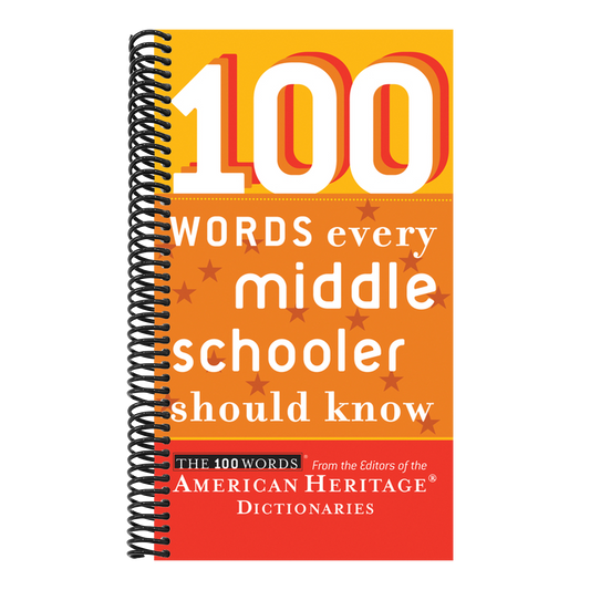 100 Words Every Middle Schooler Should Know