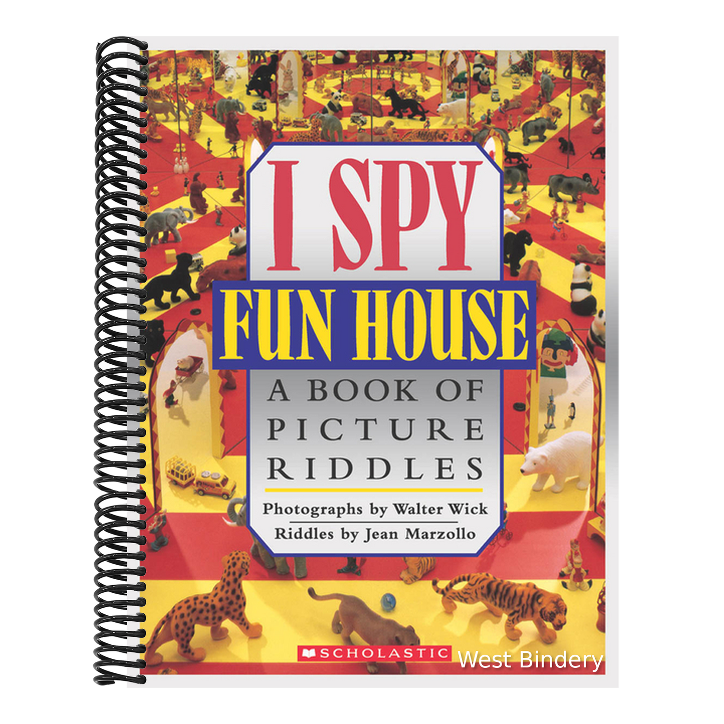I Spy Fun House: A Book of Picture Riddles