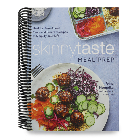 Skinnytaste Meal Prep: Healthy Make-Ahead Meals and Freezer Recipes to Simplify Your Life: A Cookbook (Spiral Bound)