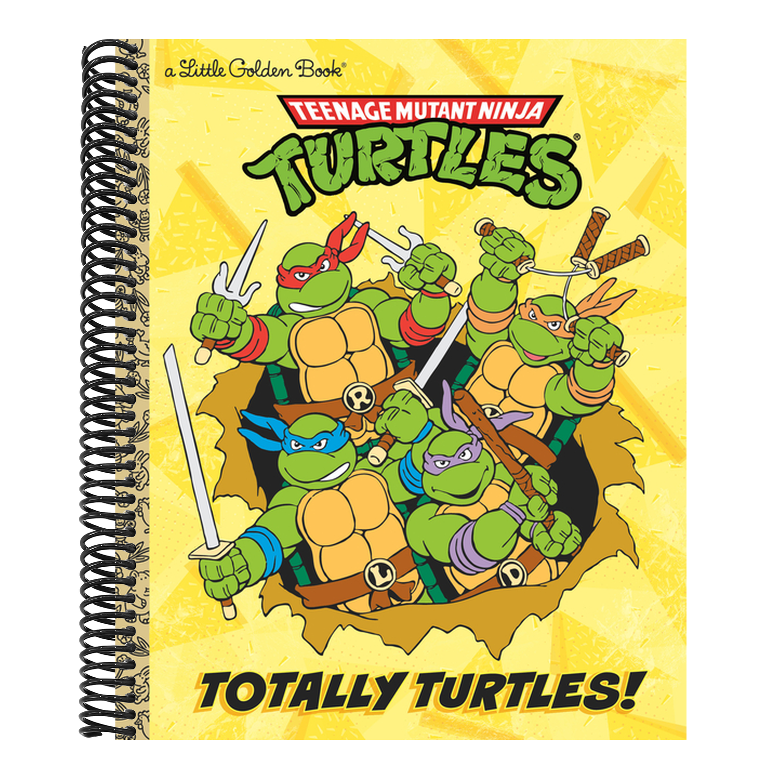 Totally Turtles! (Teenage Mutant Ninja Turtles) (Little Golden Book)