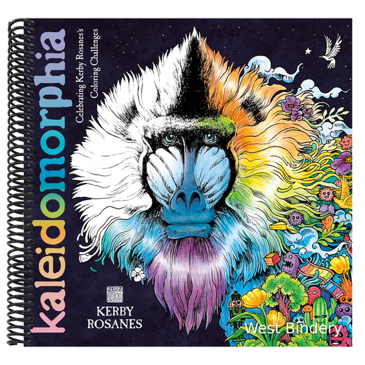 Kaleidomorphia: Celebrating Kerby Rosanes's Coloring Challenges