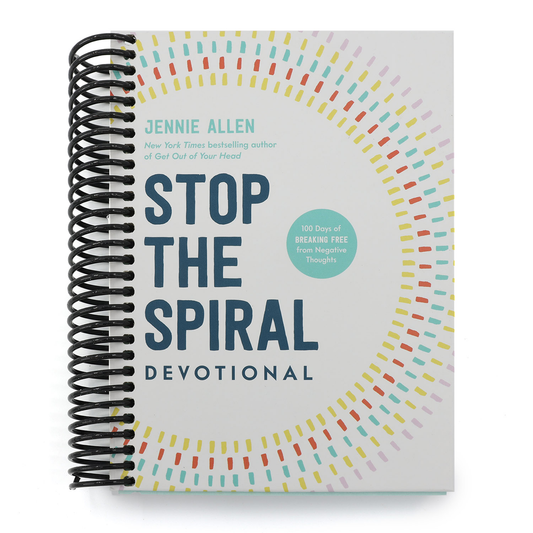 Stop the Spiral Devotional: 100 Days of Breaking Free from Negative Thoughts (Spiral Bound)