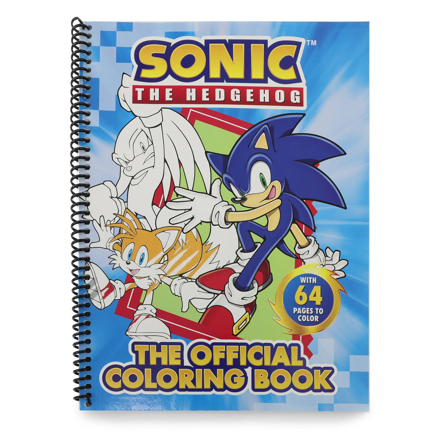Sonic the Hedgehog: The Official Coloring Book (Spiral Bound)