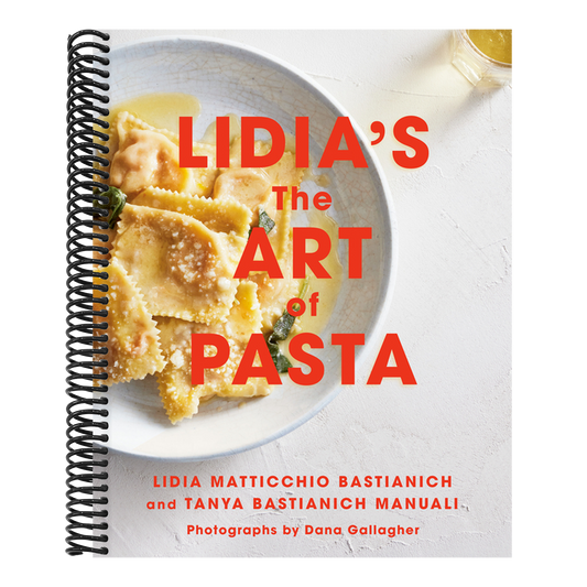 Lidia's the Art of Pasta: An Italian Cookbook (Spiral Bound)
