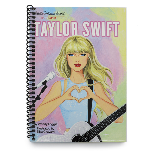 Taylor Swift: A Little Golden Book Biography (Spiral Bound)