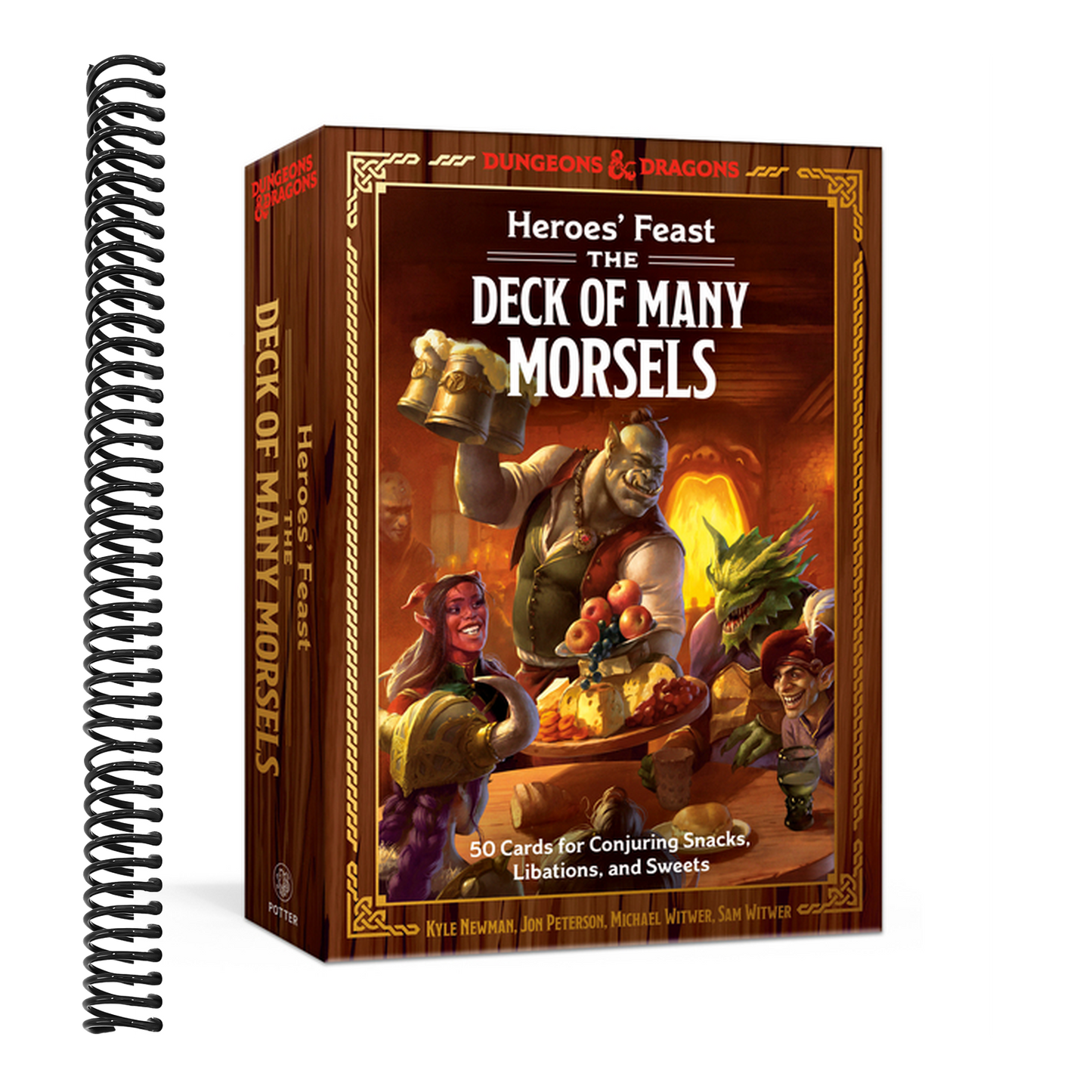 Heroes' Feast: The Deck of Many Morsels: 50 Cards for Conjuring Snacks, Libations, and Sweets (Dungeons & Dragons)