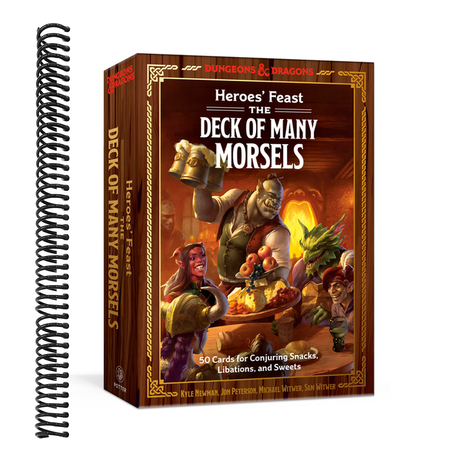 Heroes' Feast: The Deck of Many Morsels: 50 Cards for Conjuring Snacks, Libations, and Sweets (Dungeons & Dragons)