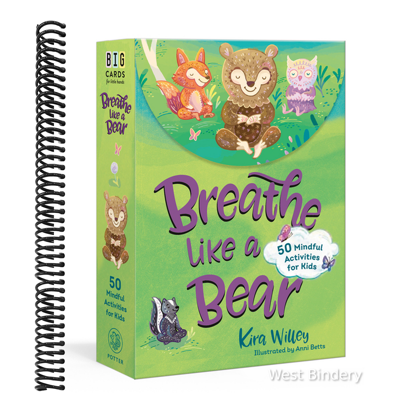 Breathe Like a Bear Mindfulness Cards: 50 Mindful Activities for Kids