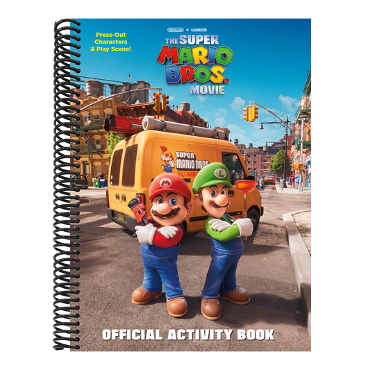 Nintendo(r) and Illumination Present the Super Mario Bros. Movie Official Activitybook (Spiral Bound)