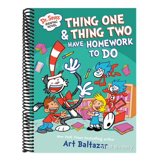 Dr. Seuss Graphic Novel: Thing One and Thing Two Have Homework to Do: A Cat in the Hat Story