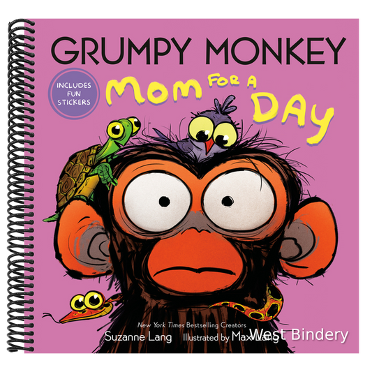 Grumpy Monkey Mom for a Day: Includes Fun Stickers