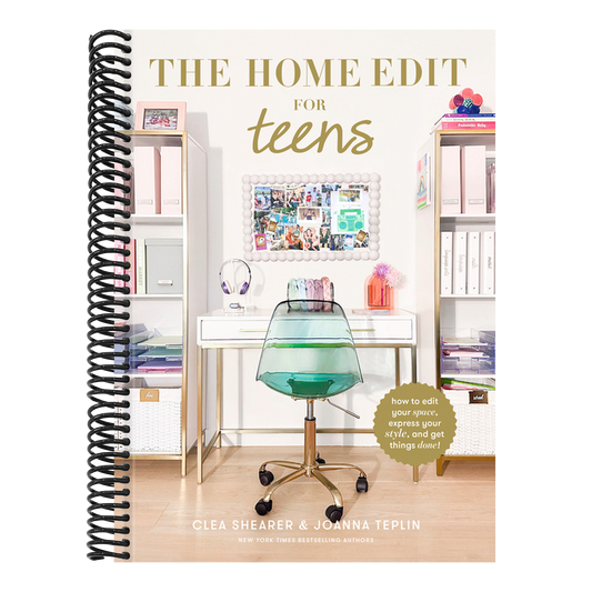 The Home Edit for Teens: How to Edit Your Space, Express Your Style, and Get Things Done! (Spiral Bound)