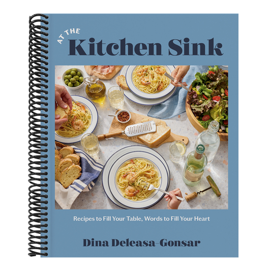 At the Kitchen Sink: Recipes to Fill Your Table, Words to Fill Your Heart; A Cookbook (Spiral Bound)
