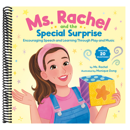 Ms. Rachel and the Special Surprise: Encouraging Speech and Learning Through Play and Music (Spiral Bound)