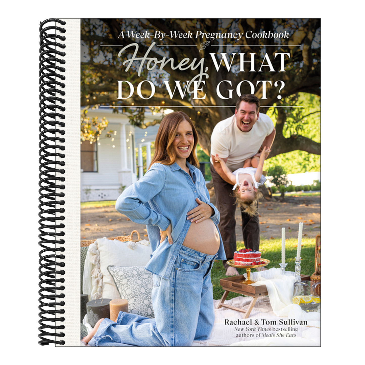 Honey, What Do We Got?: A Week-By-Week Pregnancy Cookbook (Spiral Bound)