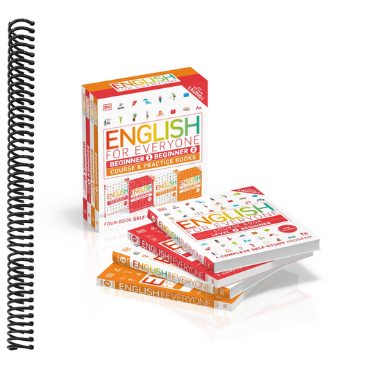 English for Everyone Beginner Box Set (Spiral Bound)