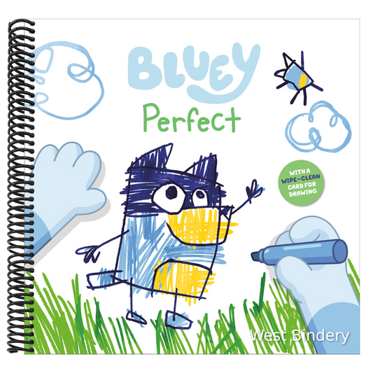 Bluey: Perfect: With a Wipe-Clean Card for Drawing