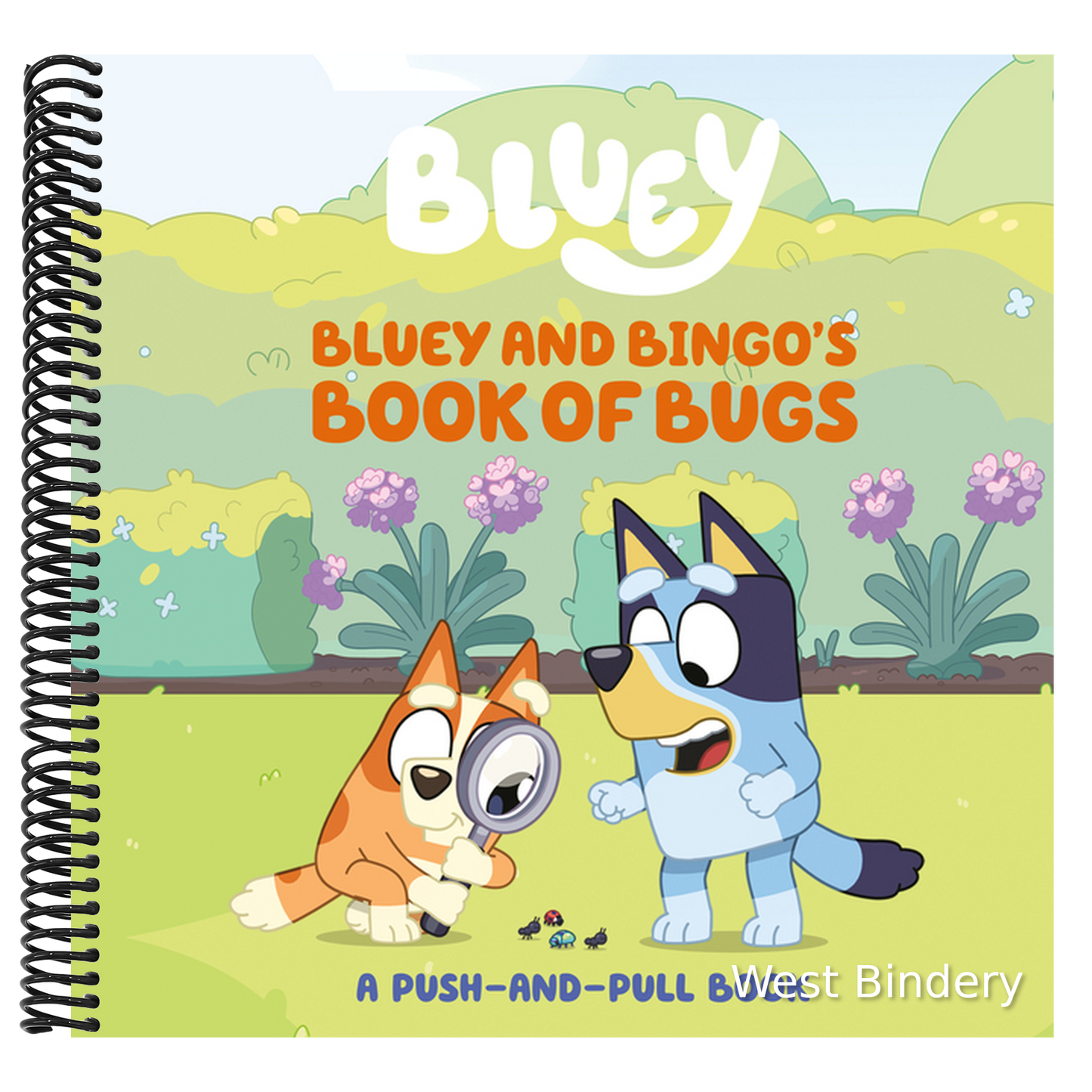 Bluey and Bingo's Book of Bugs: A Push-And-Pull Book