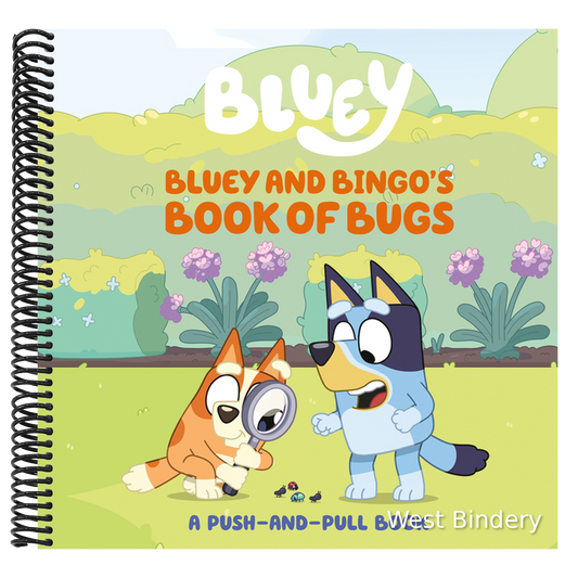Bluey and Bingo's Book of Bugs: A Push-And-Pull Book