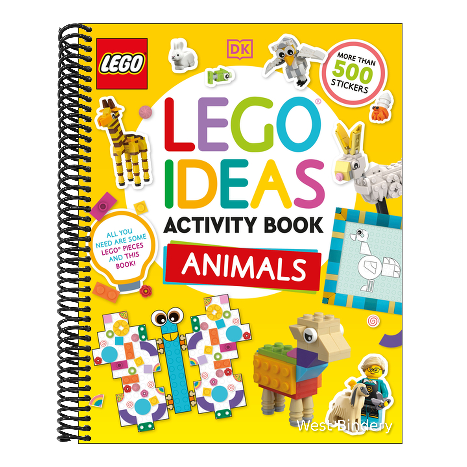Lego Ideas Activity Book Animals: Packed with Lego Building and Sticke ...