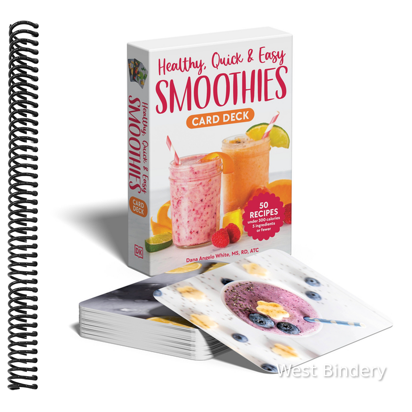 Healthy, Quick & Easy Smoothies Deck: 50 Recipes Under 300 Calories Made with 5 Ingredients