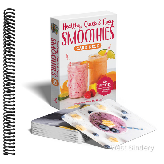 Healthy, Quick & Easy Smoothies Deck: 50 Recipes Under 300 Calories Made with 5 Ingredients