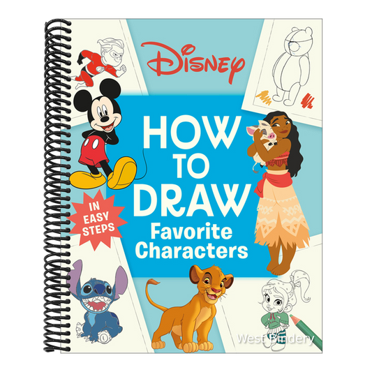 Disney How to Draw Favorite Characters