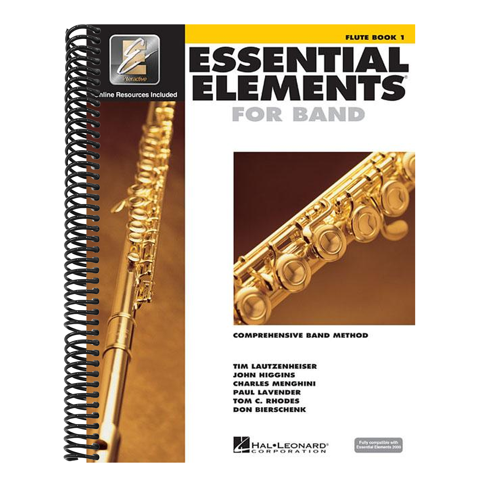 Essential Elements for Band Flute Book 1 with Eei Beginner Flute Sheet Music and Online Resources Hal Leonard Instructional Songbook for Students and (Created by)