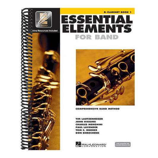 Essential Elements for Band - BB Clarinet Book 1 with Eei (Book/Media Online) (Created by)