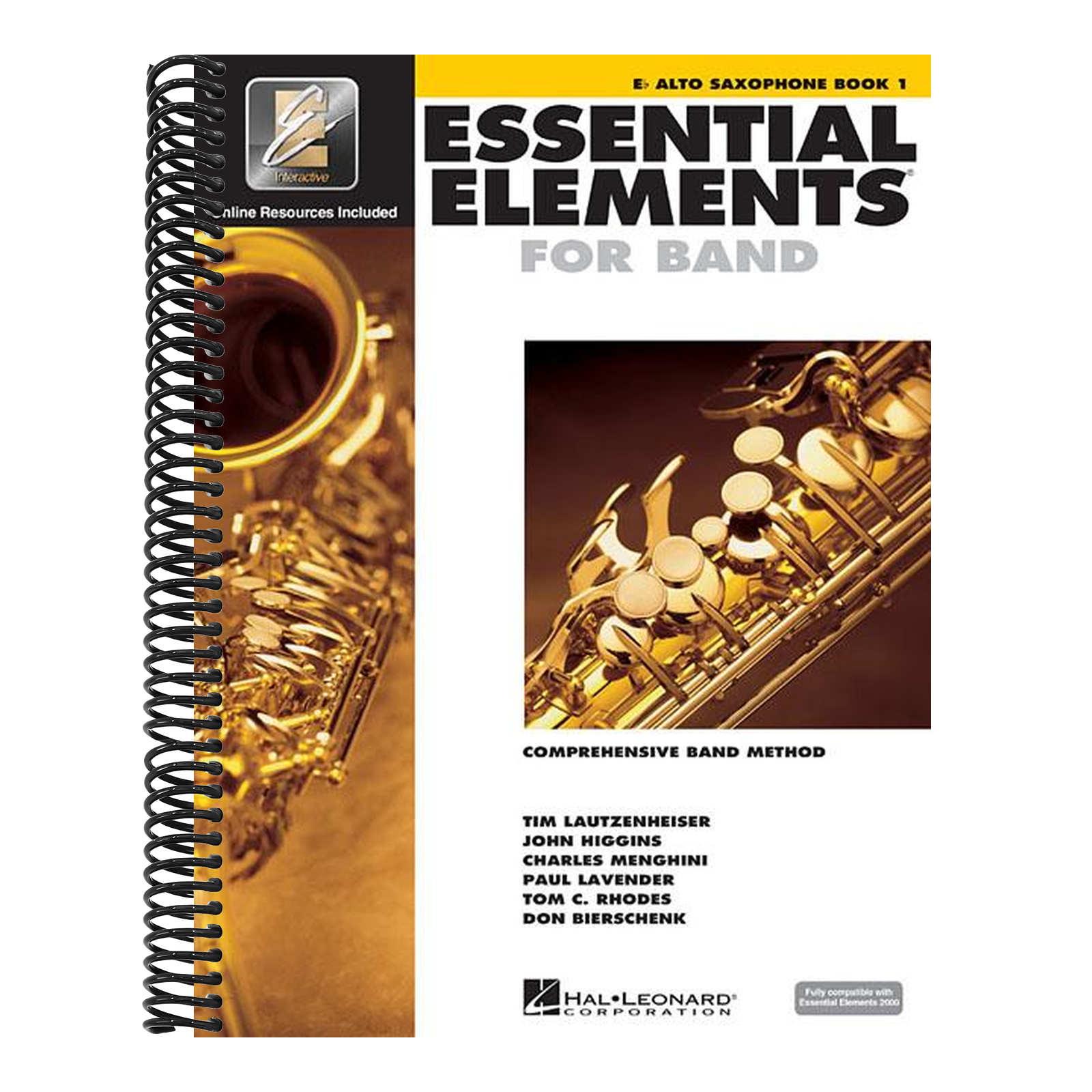 Essential Elements for Band - Eb Alto Saxophone Book 1 with Eei (Book/Media Online) (Created by)