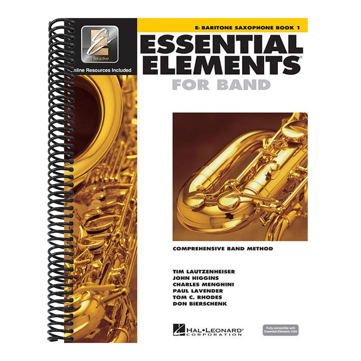 Essential Elements for Band - Eb Baritone Saxophone Book 1 with Eei (Book/Online Audio) [With CDROM and DVD ROM]